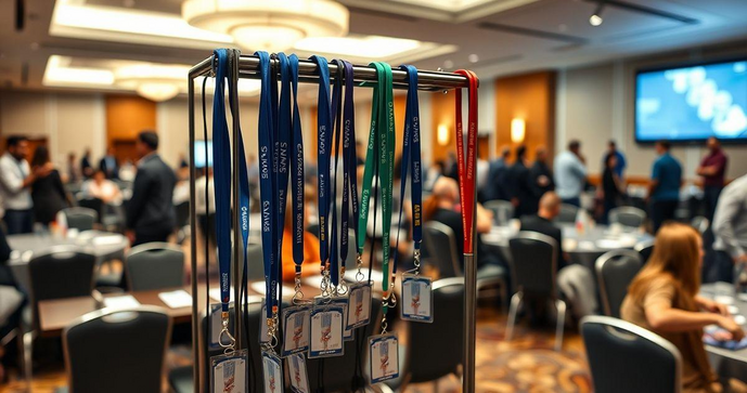 Como Escolher o Cordão Personalizado para Crachá Ideal para sua Empresa