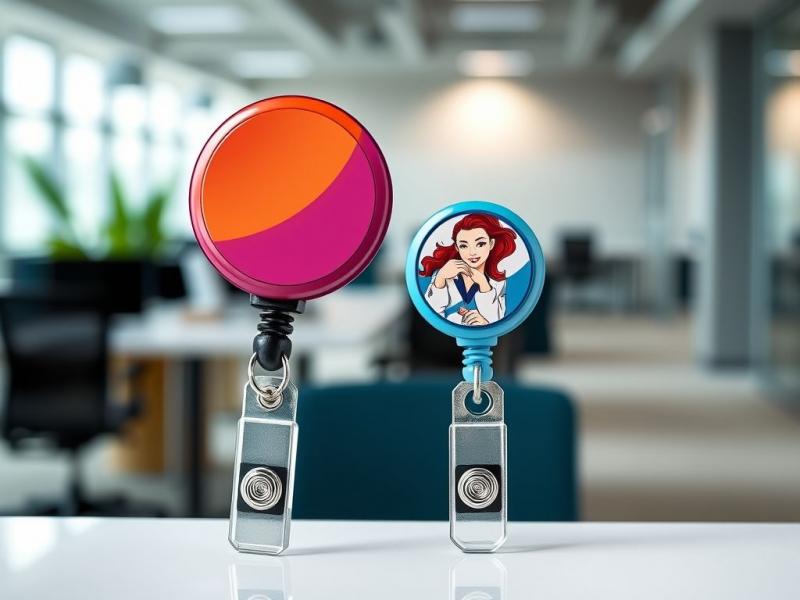 Porta Crachá Retrátil Personalizado para Eventos e Profissionais Porta Crachá Retrátil Personalizado para Eventos e Profissionais