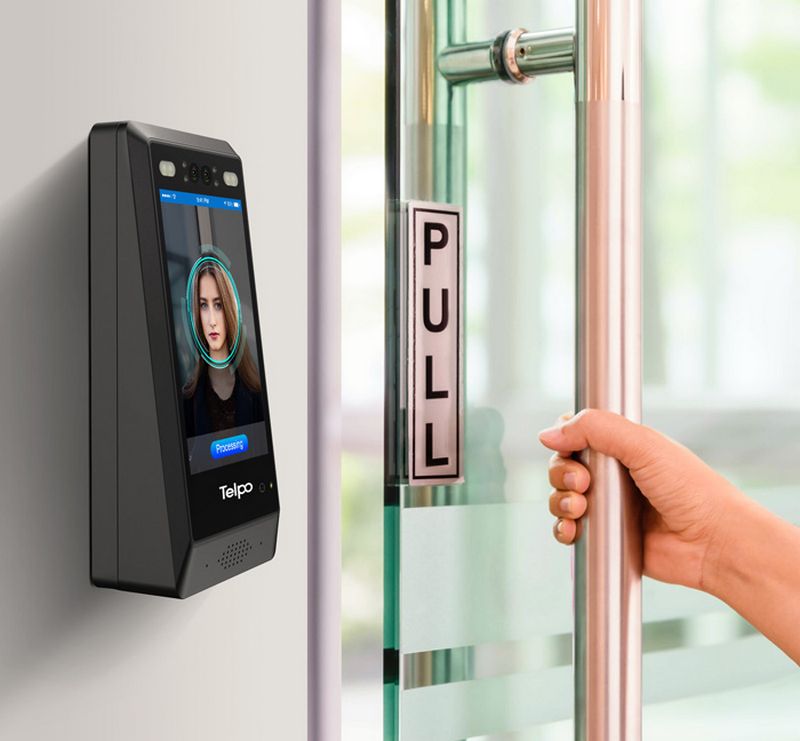 Controle de acesso biometrico para portas